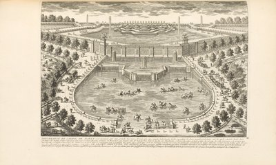 The Extremity of the Garden of Marly, Charles-Antoine Jombert