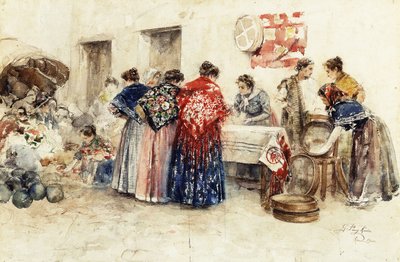 Pazarda, 1900 by Gabriel Puig Roda