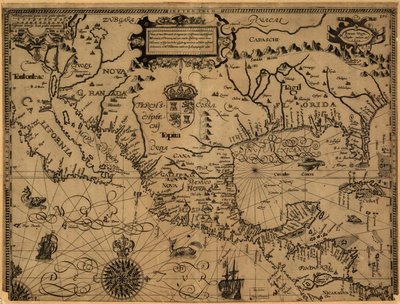 Yeni ve önemli Terraum ve krallıklar, California Hispaiae Mexico ve Peru