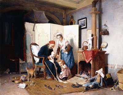 Gazi, 1878 by Gaetano Chierici