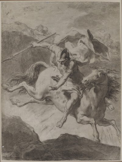 Marcus Curtius'un ölümü by Gaetano Gandolfi