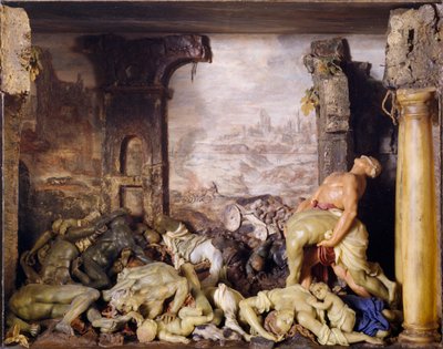 Ölüm Tiyatrosu: Veba (karma teknik) by Gaetano Giulio Zumbo