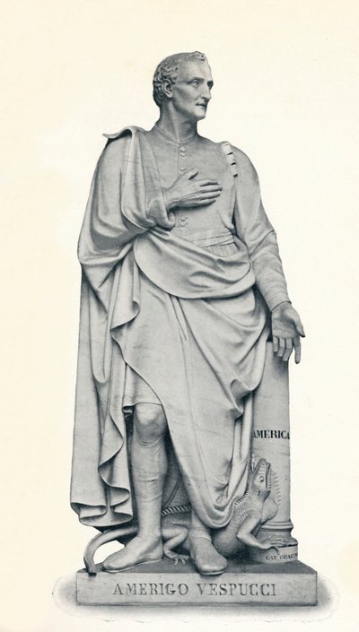 Amerigo Vespucci, 1454-1512, 1912 by Gaetano Grazzini