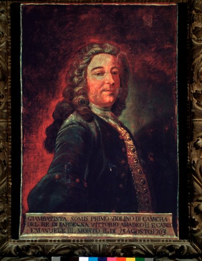 İtalyan besteci ve kemancı Giambattista Somis