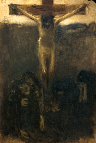 çarmıha germe by Gaetano Previati