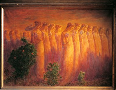 Bakire cenazesi by Gaetano Previati