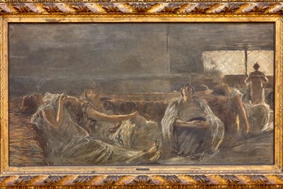 Haşhaş: afyon tiryakileri by Gaetano Previati