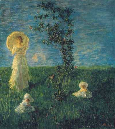 Çayırda Barış, 1889-1890. by Gaetano Previati