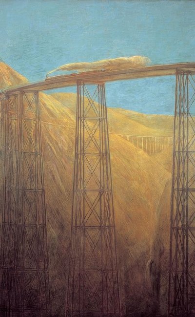 Pasifik Demiryolu by Gaetano Previati