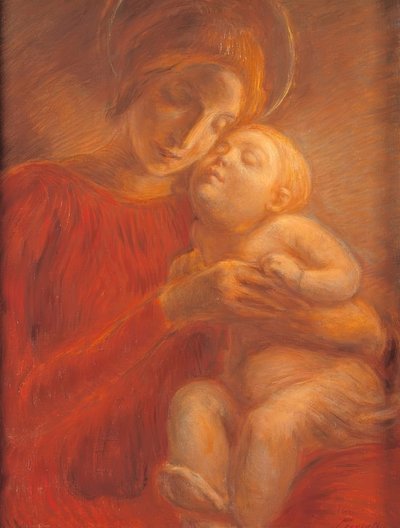 çocuklu Meryem by Gaetano Previati