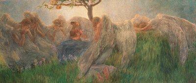 Annelik, 1890-1891. by Gaetano Previati