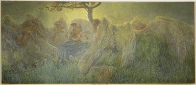 Annelik, 1891 by Gaetano Previati
