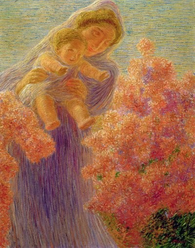 Anne ve Çocuk by Gaetano Previati