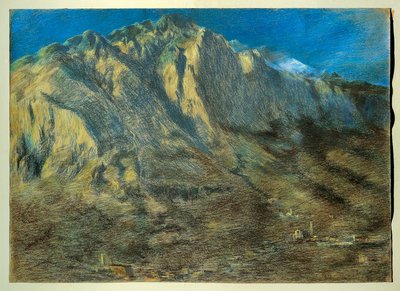 Resegone Dağı by Gaetano Previati