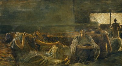 Afyon İçenler, Gaetano Previati (1852-1920) by Gaetano Previati
