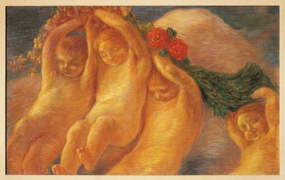 çelenk ile macun by Gaetano Previati
