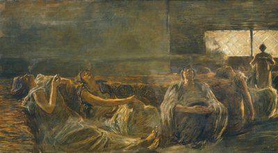 Afyon İçenler, Gaetano Previati (1852–1920). by Gaetano Previati