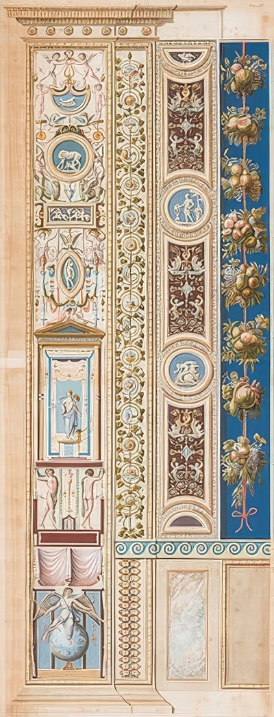 Pilaster Loggia IV (zafer dehasının oturduğu süs) by Gaetano Savorelli