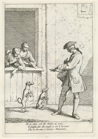 Marcer (perdeci) by Gaetano Zompini