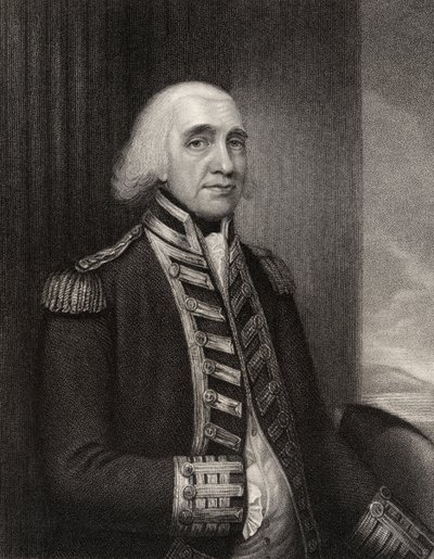 Amiral Richard Howe, W.T. Fry tarafından 