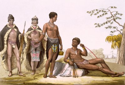 Cilt II Gonqui Hottentots of the Cape, c1820-39. by Gallo Gallina