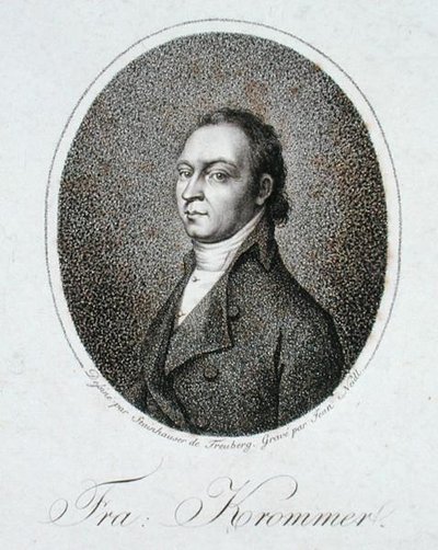 Jean Neidl tarafından oyulmuş Franz Krommer (1759-1831) (gravür) by Gandolph Ernst (after) Stainhauser