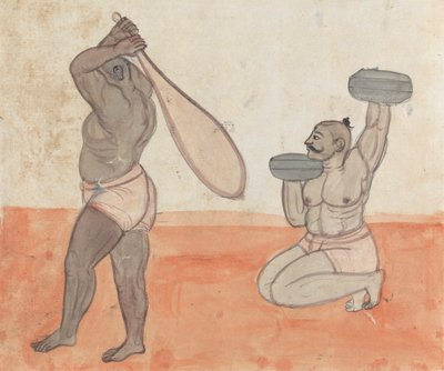 Bir Çift Jeyties Halter by Gangaram Chintaman Tambat