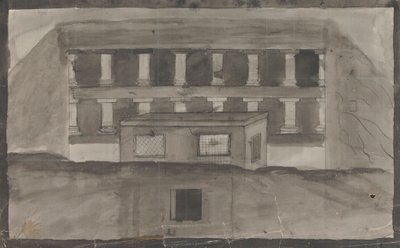 Tapınak Girişi, Ellora by Gangaram Chintaman Tambat