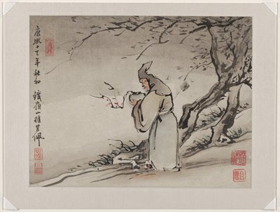 Parmak Boyama, on kişilik bir albümden by Gao Qipei