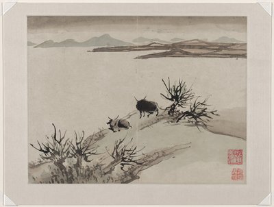 Parmak Boyama, on kişilik bir albümden by Gao Qipei