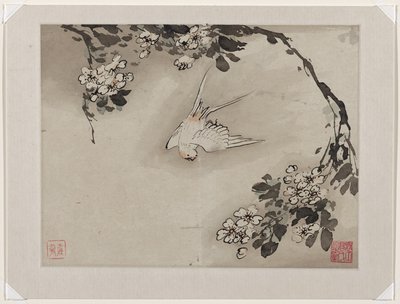 Parmak Boyama, on kişilik bir albümden by Gao Qipei