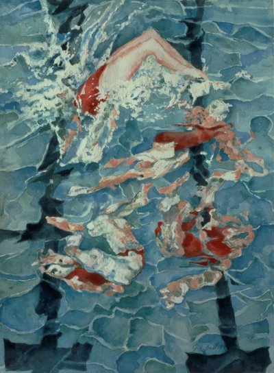 Senkronize Yüzme, 1989 by Gareth Lloyd Ball
