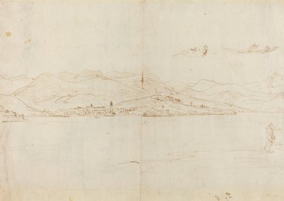 Maggiore Gölü by Gaspar van Wittel