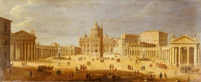 Aziz Petrus Meydanı, Roma by Gaspar van Wittel