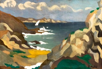 Deniz Kenarı (tuval üzerine yağlıboya) by Gaspard Maillol