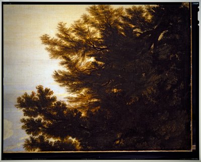 İtalyan Pastoral Manzarası, detay, tarihsiz by Gaspard Poussin Dughet