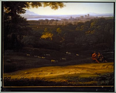 İtalyan Pastoral Manzarası, tarihsiz by Gaspard Poussin Dughet