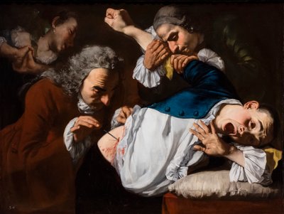 Operasyon, 1753/54 civarı (Tuval üzerine yağlıboya) by Gaspare Traversi