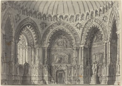 Gotik Tarzda Rotunda by Gasparo Galliari
