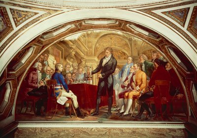 Alessandro Volta (1745-1827) yeni icat ettiği pilini Napolyon