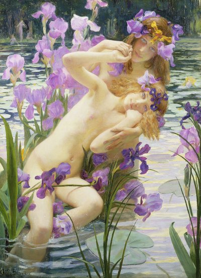 banyo perileri by Gaston Bussiere