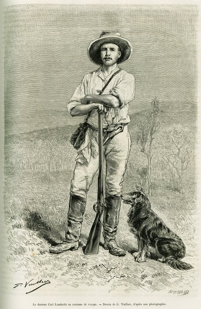 Gezgin yazar Carl Lumholtz