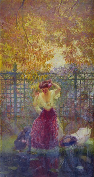 memnun etme arzusu (resim) by Gaston de la Touche