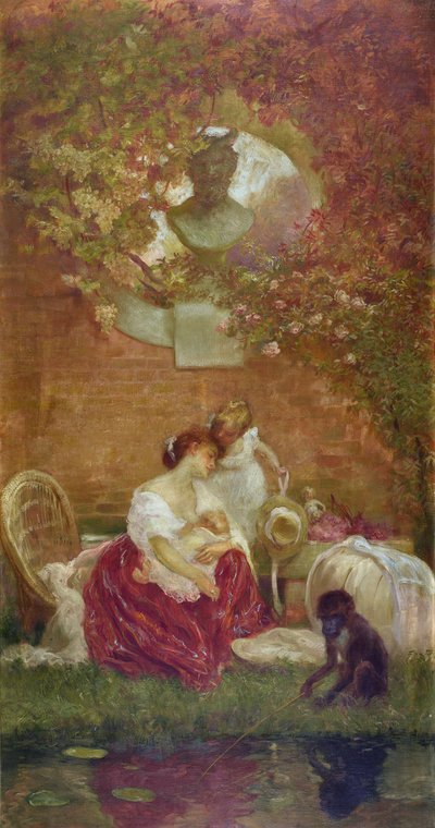 Anne Aşkı (resim) by Gaston de la Touche