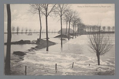 13 Mart 1906'da Oud-Vossemeer'de felaket by Gebroeders van Straaten