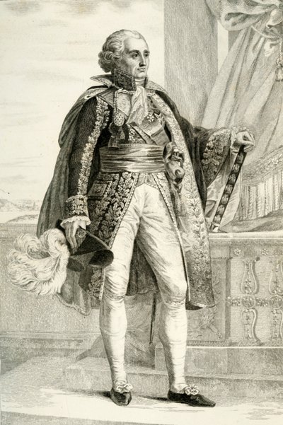 Bon Adrien Jeannot de Moncey, 1804, 1839. by Geille