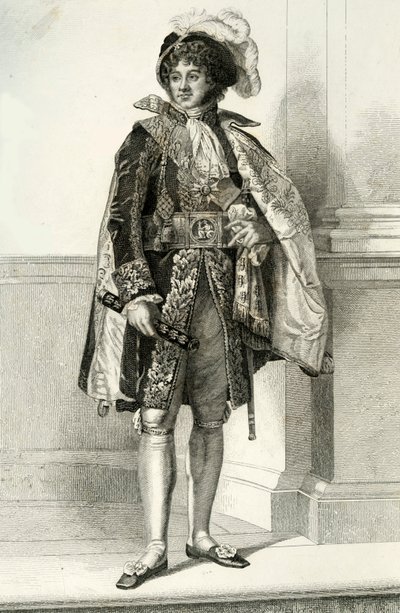 Joachim Murat, 1804, 1839. by Geille
