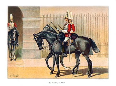 1. Can Muhafızları, c1890. by Geoffrey Douglas Giles