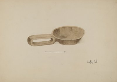 Yağlı Ahşap Kepçe by Geoffrey Holt