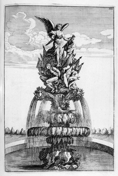 Çeşme tasarımı, 1664 by Georg Andreas Bockler